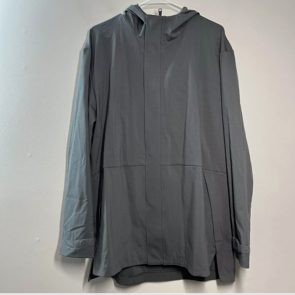 Bylt Premium Basics Elite+ Shelter Hooded Full Zip Jacket in Fawn Gray Size XXL
